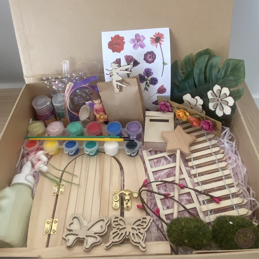 Deluxe DIY Wooden Fairy Door Craft Kit