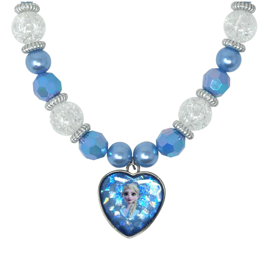 Disney Frozen Elsa Destiny Awaits Necklace and Bracelet Set