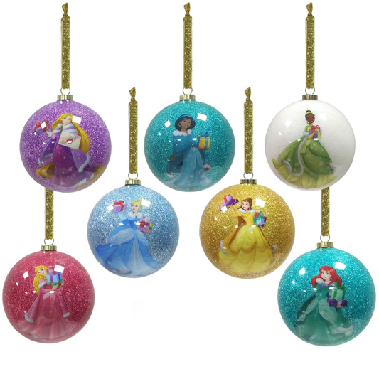 Disney Princess Christmas Baubles
