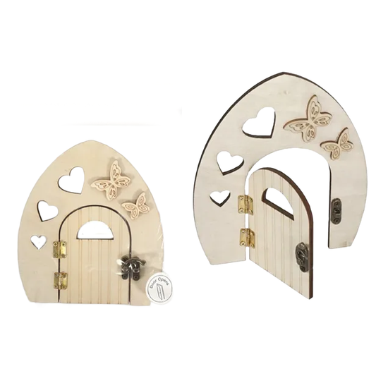 DIY Wood Fairy Door