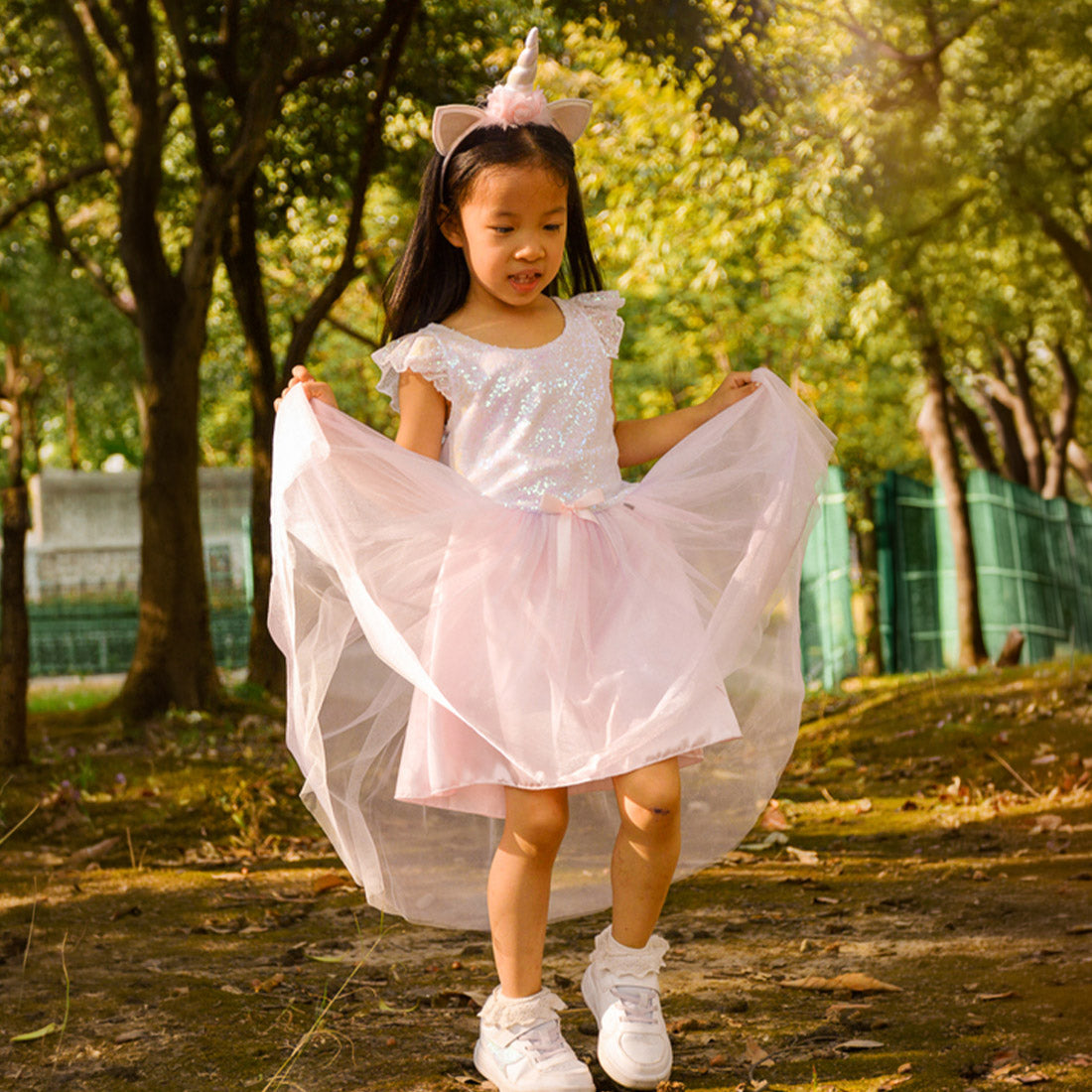 Dreamy Unicorn Dress & Headband