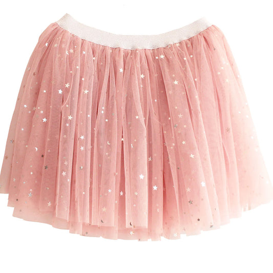 Dress Up Tutu Pink Silver