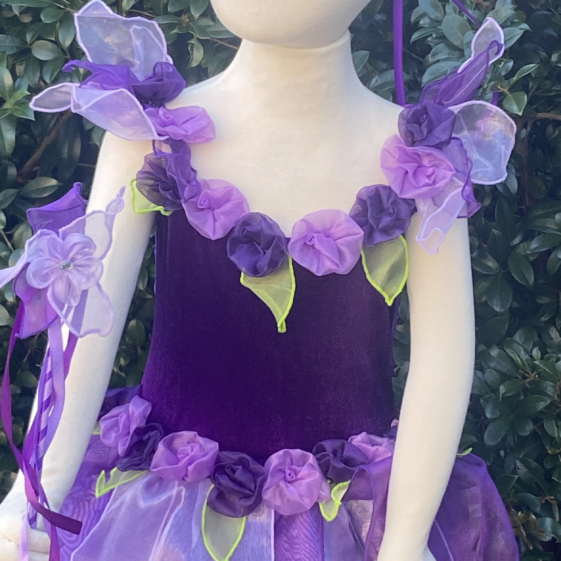 Enchanted Forest Fairy Purple Dress