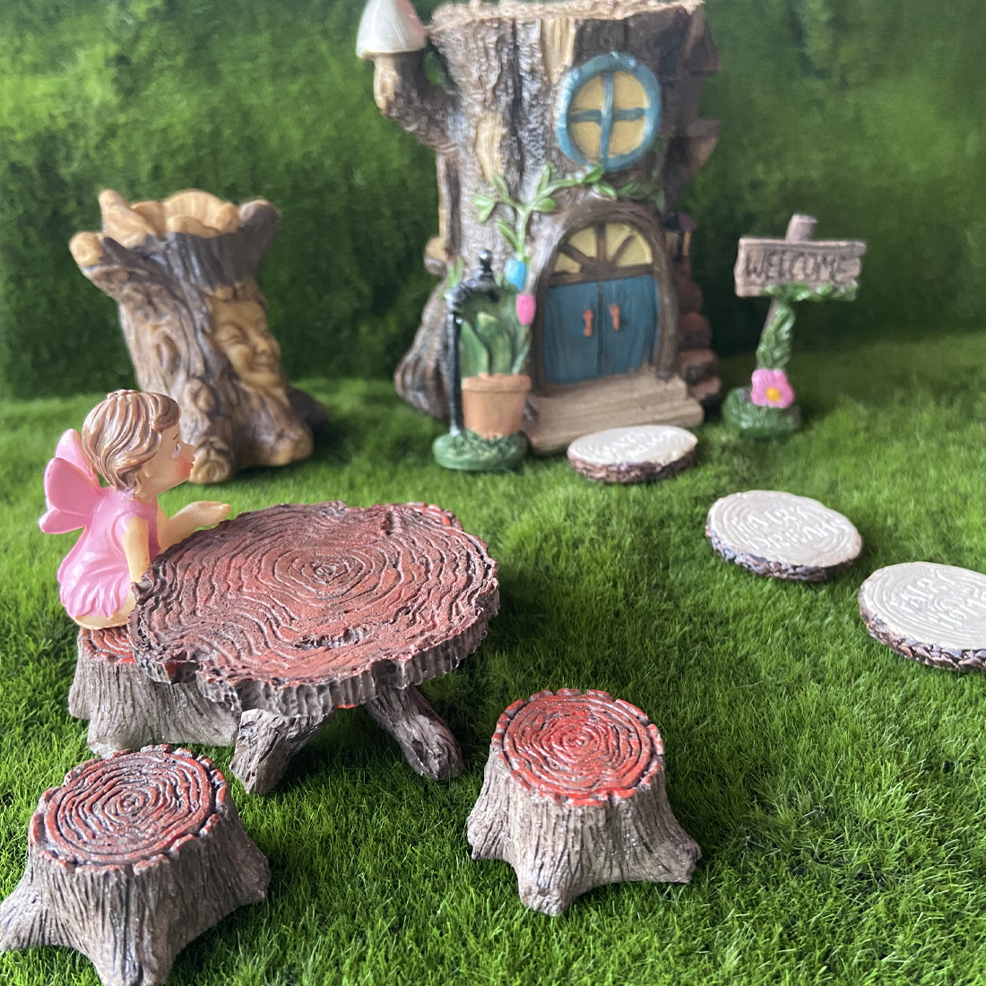 Enchanted Woodland Fairy Garden Set
