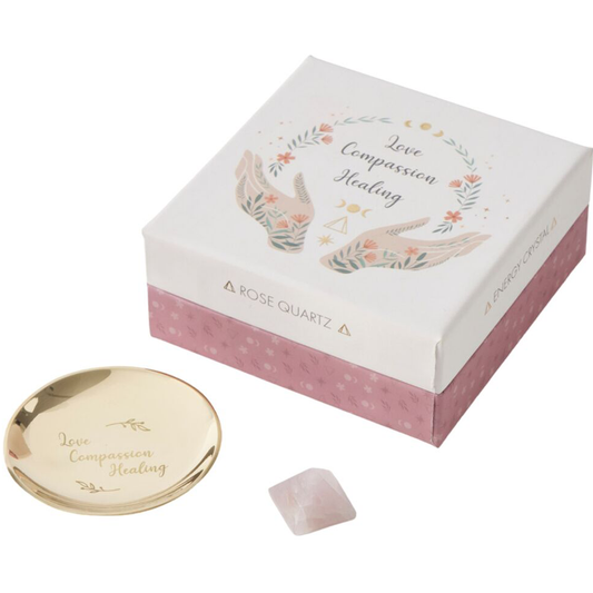 Energy Crystal Gift Set – Rose Quartz