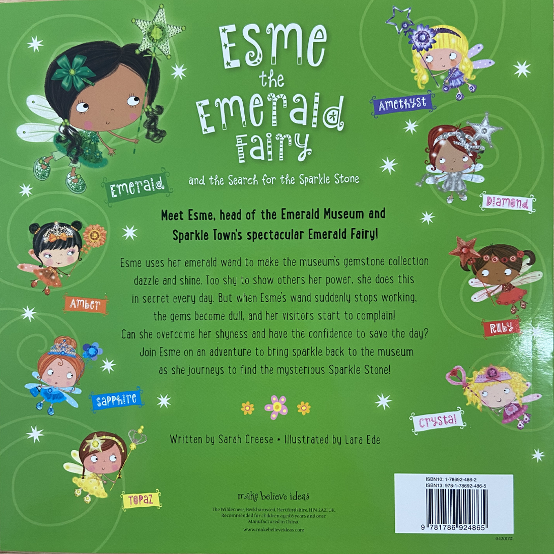 Esme the Emerald Fairy Paperback Book