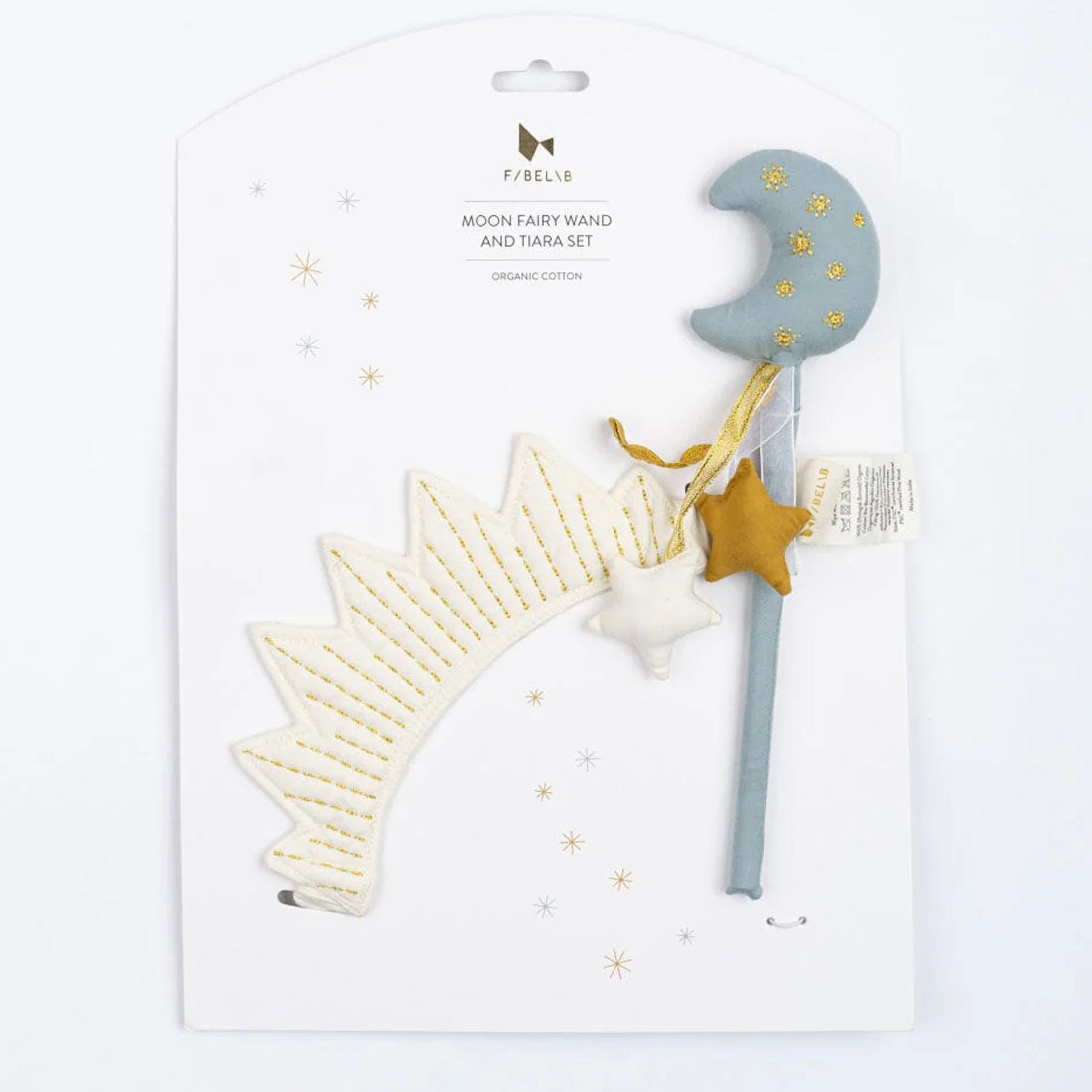 Fabelab Moon Fairy Wand and Tiara Set