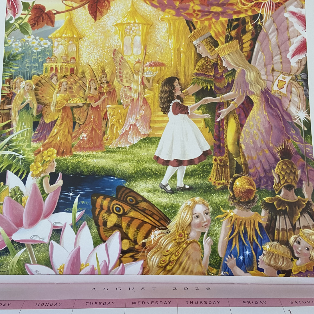 Fairies by Shirley Barber 2026 Wall Calendar