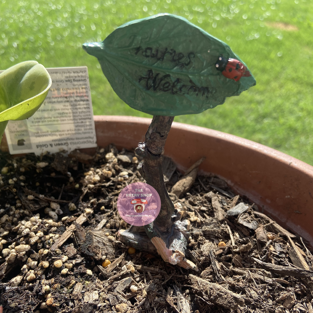 Fairies Welcome Sign