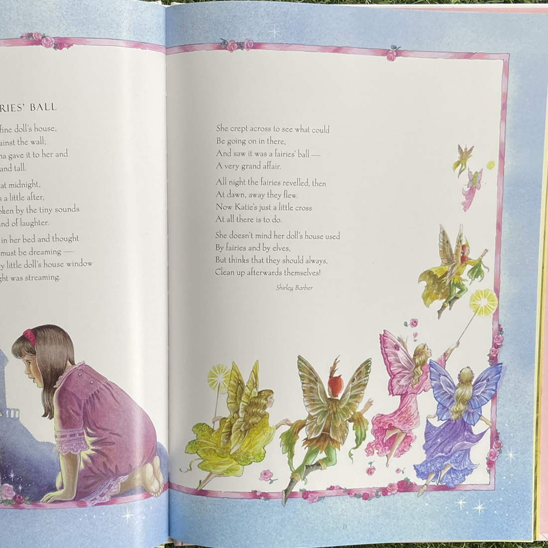 Fairy Book (lenticular edition) Hardback Book by Shirley Barber