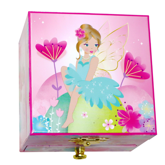 Fairy Butterfly Friends Small Musical Jewellery Box