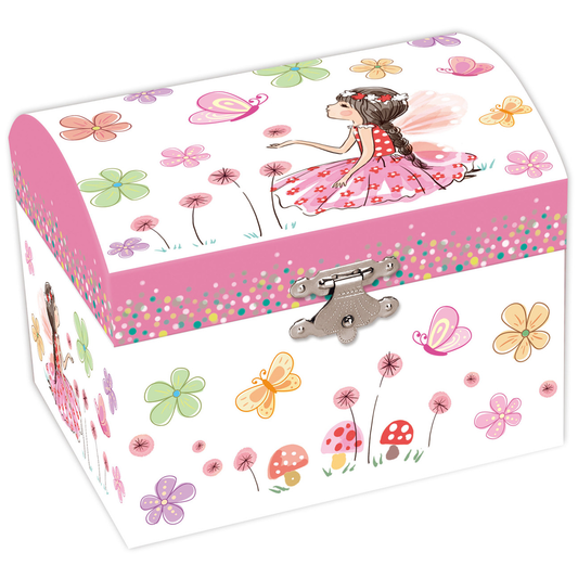 Fairy Daisy Belle Serenade Dome Keepsake Music Jewellery Box