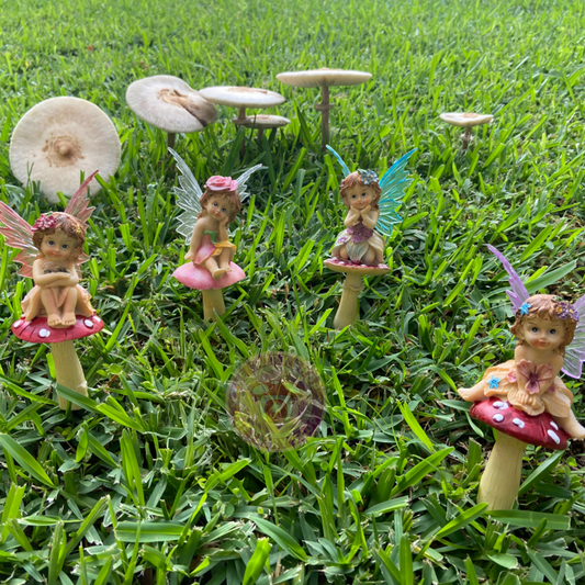 Fairy Figurine Garden Stakes