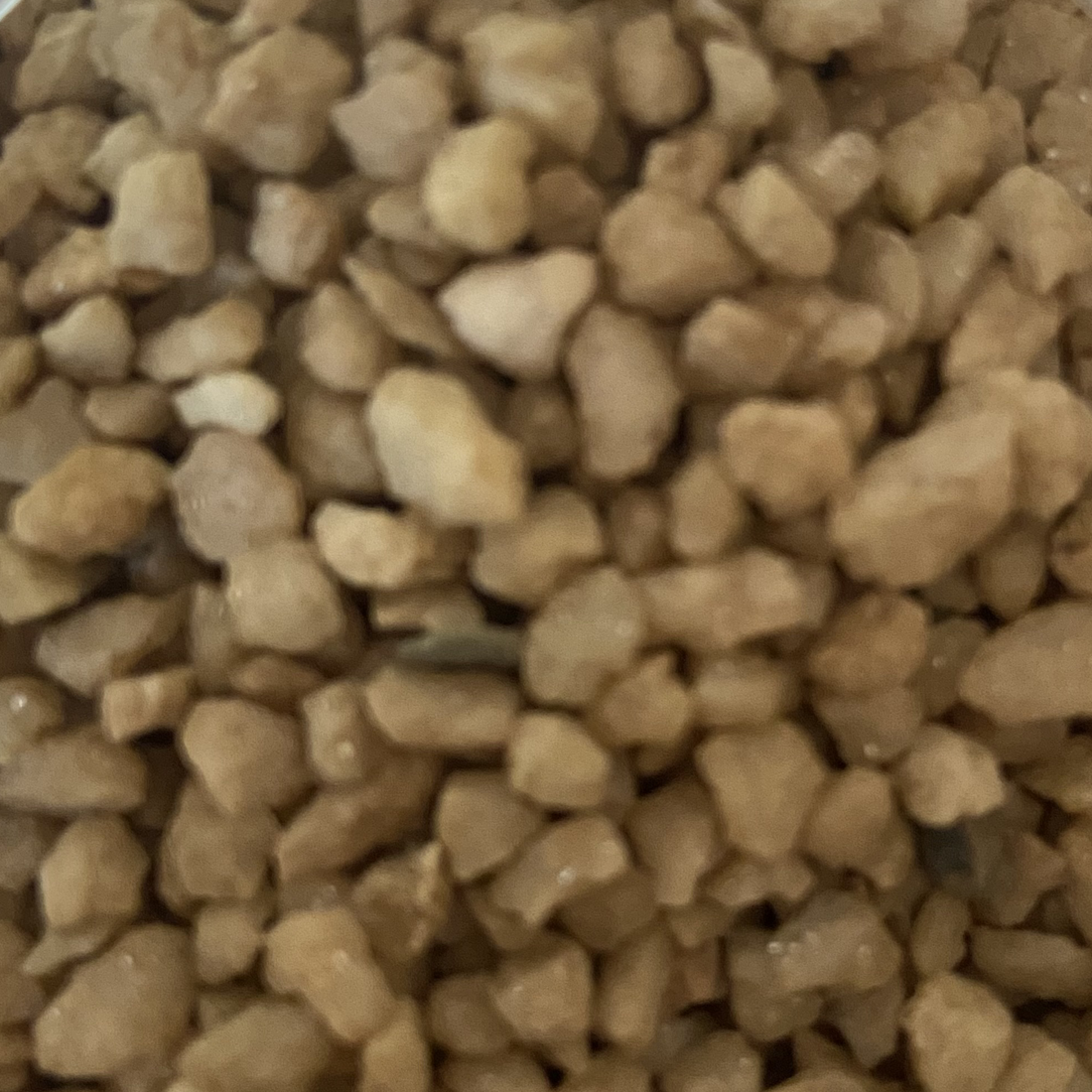 Fairy Garden Beige Tan Coloured Pebbles