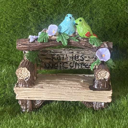 Fairy Garden Bench