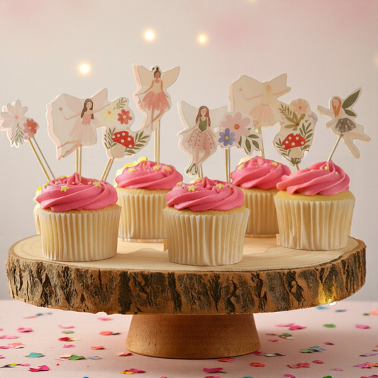 Fairy Garden Cupcake Toppers