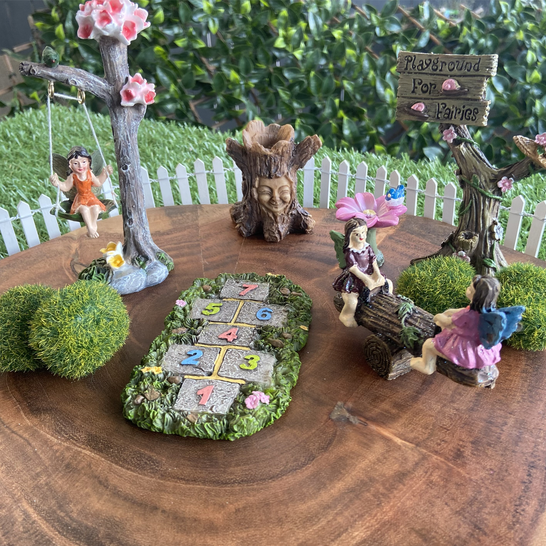 Fairy Garden Fairies Playground Set