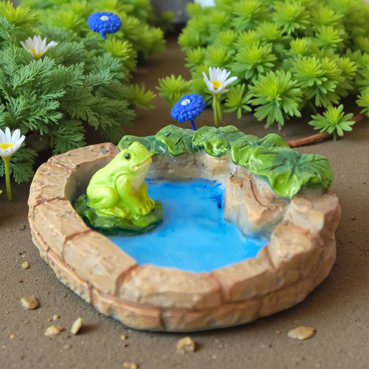 Fairy Garden Frog Pond