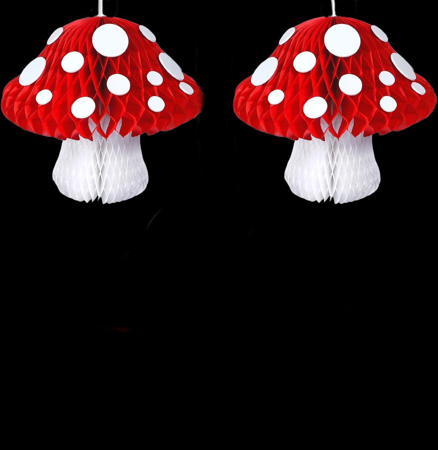 Fairy Garden Honeycomb Mushrooms 2 Sizes