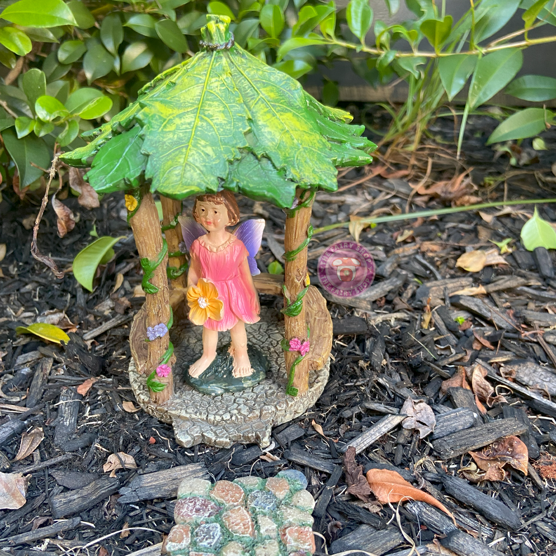 Fairy Garden Leaf Gazebo