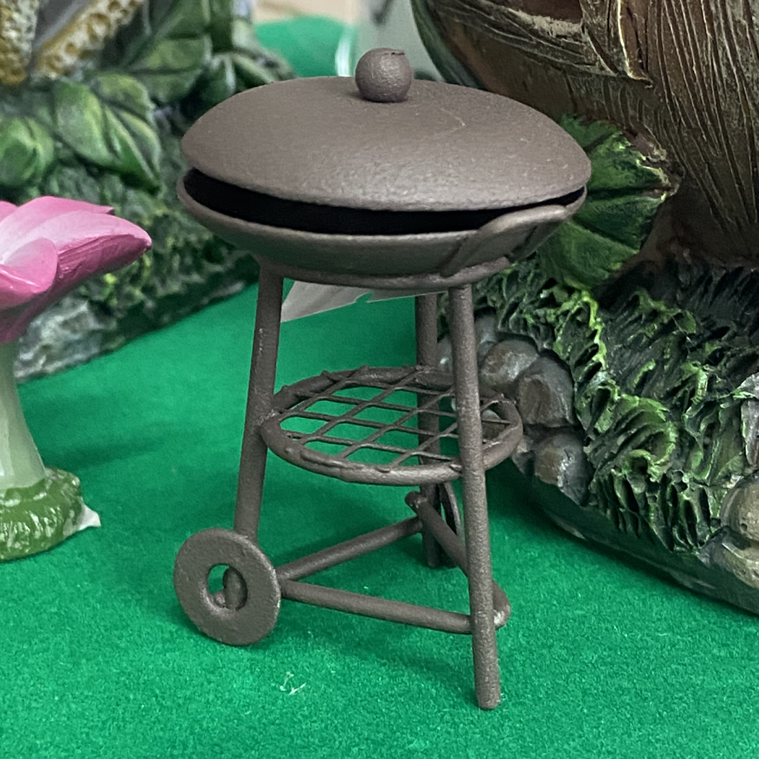 Fairy Garden Metal BBQ