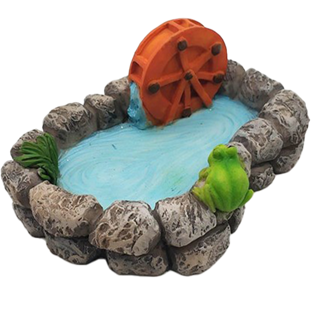 Fairy Garden Mini Water Wheel