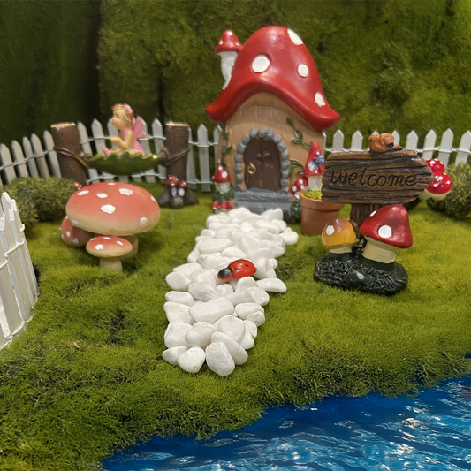 Fairy Garden Mushroom Kit Gift Set