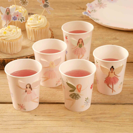 Fairy Garden Paper Cups