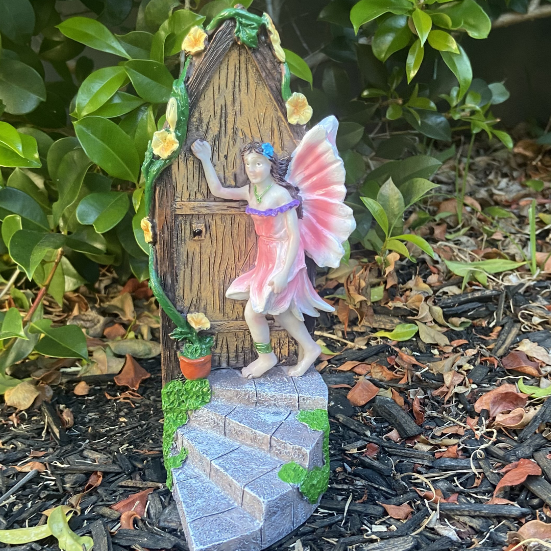 Fairy Knocking On The Door Figurine