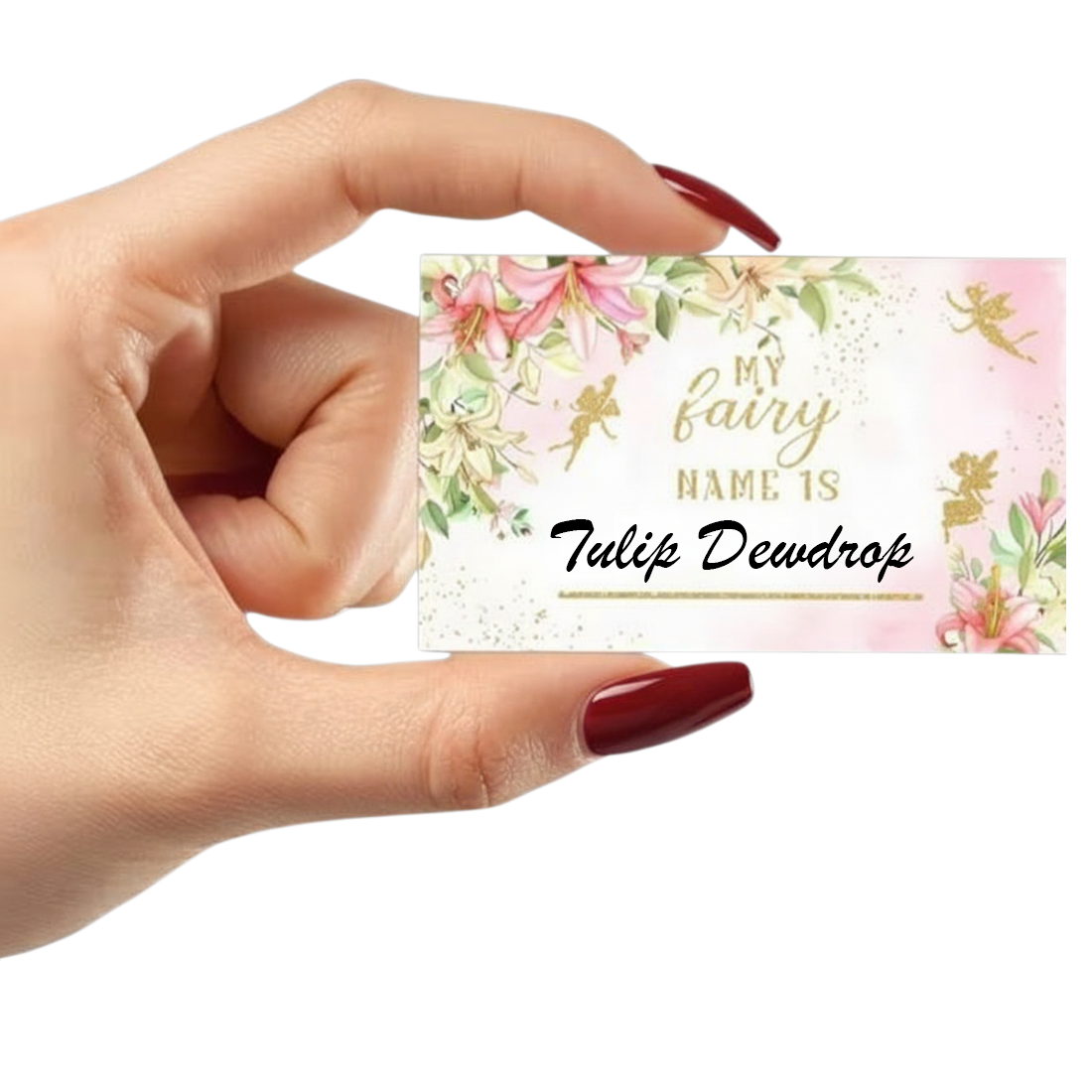 Fairy Name Party Game