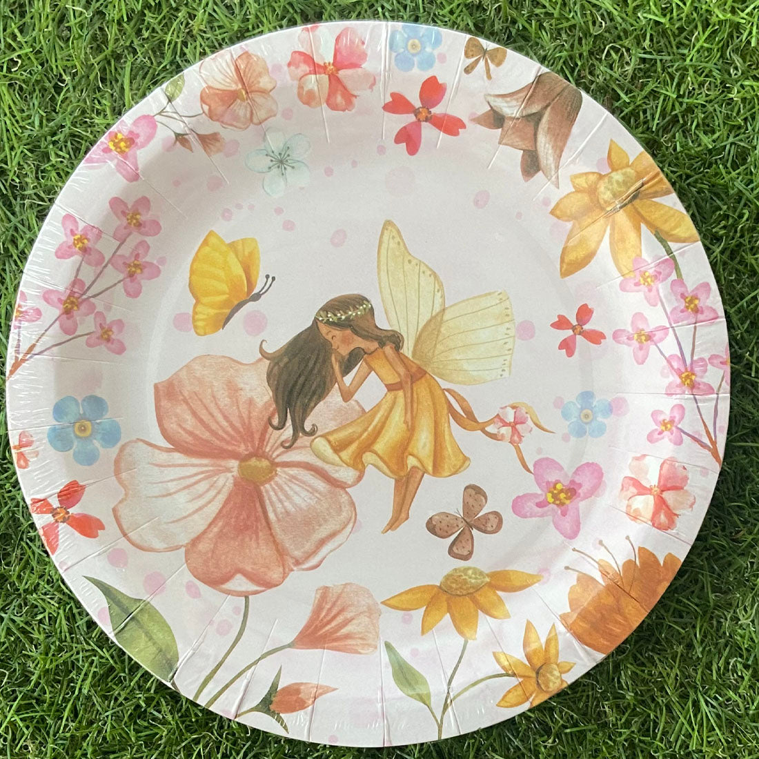 Fairy Party 7" Side Paper Plates Pk 10