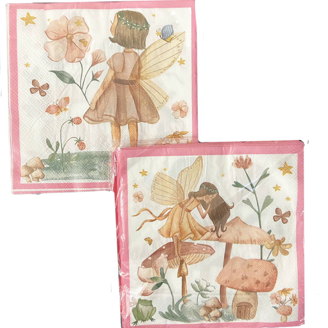 Fairy Party Paper Napkins Pack 10