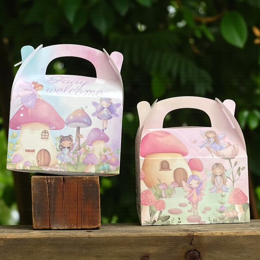 Fairy Party Treat Box With Handle