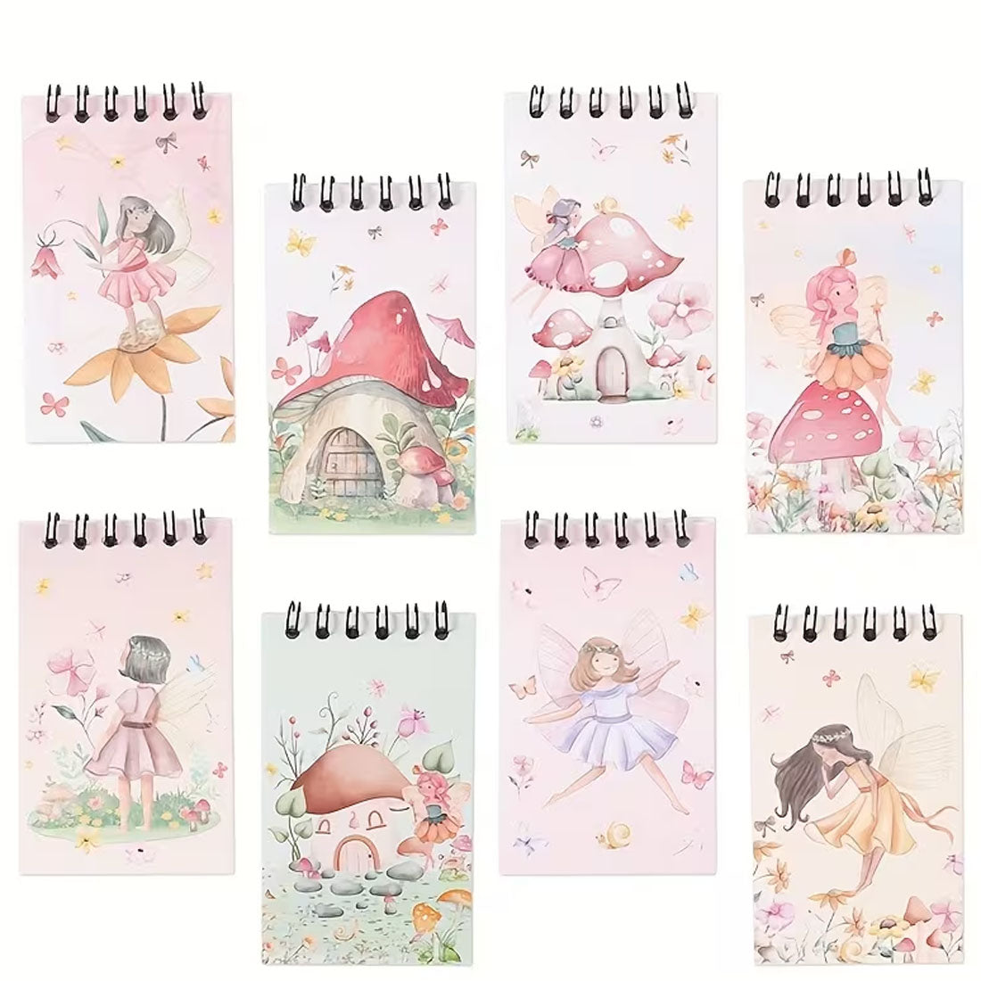 Fairy Stationery Notepad Party Favour Pack of 8