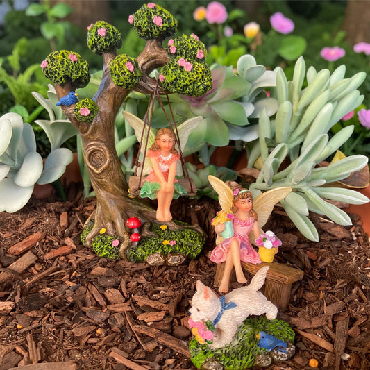Fairy Tree Swing Set