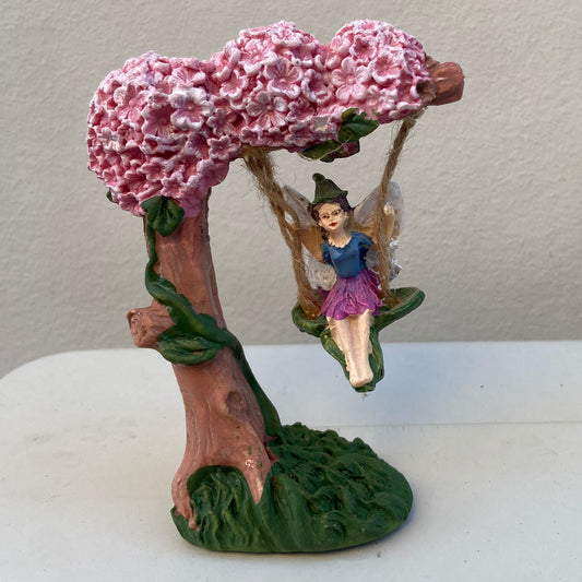 Fairy Village Garden Swing