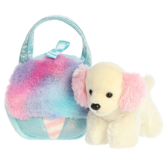 Fancy Pals - 8" Plush Spaniel Puppy in Handbag