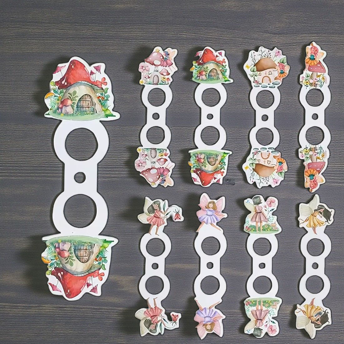 Flower Fairy Birthday Lollipop Party Favour 8PK