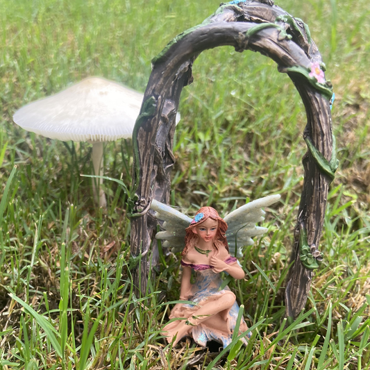 Flower Fairy Garden Arch