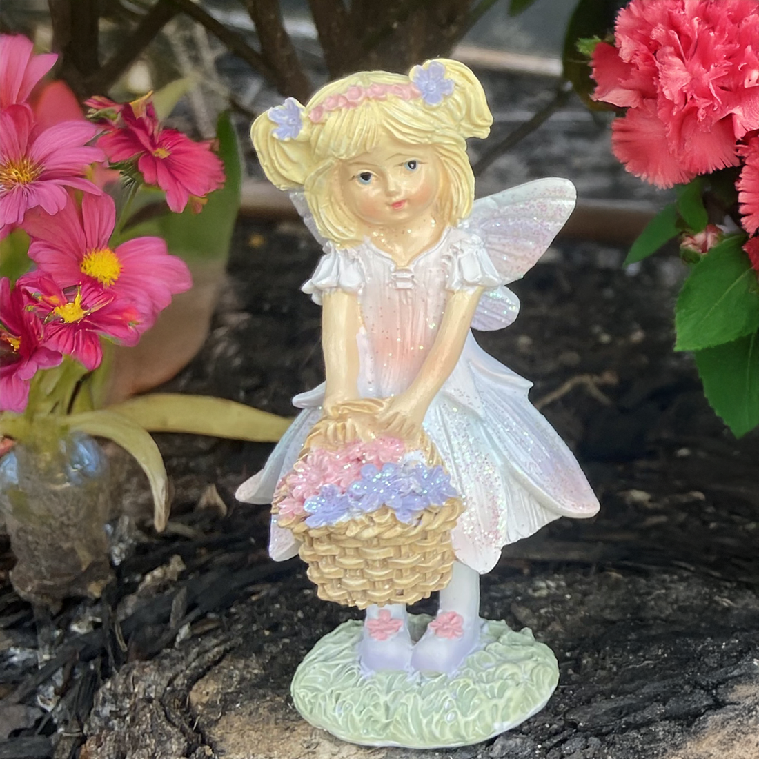 Flower Fairy Girl Figurines