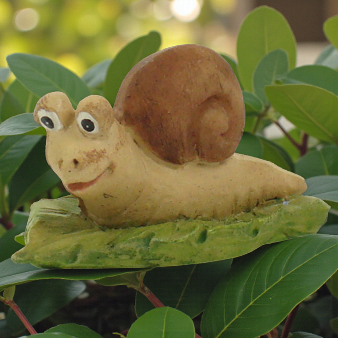 Forest Friends Snail on a Leaf