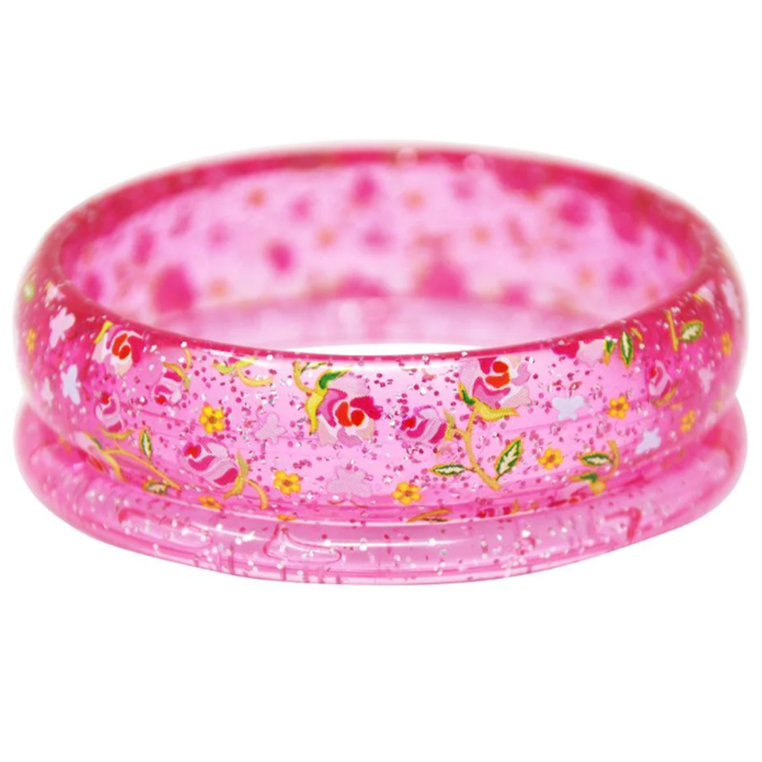 Garden Rose Bangles Pink or Gold