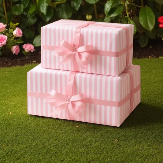 Gift Wrap Your Present - Candy Stripe