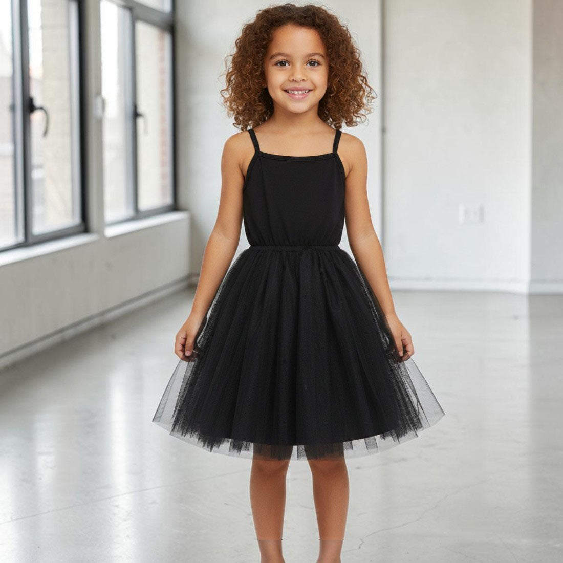 Girls Black Fairy Dress – The Fairy Shop