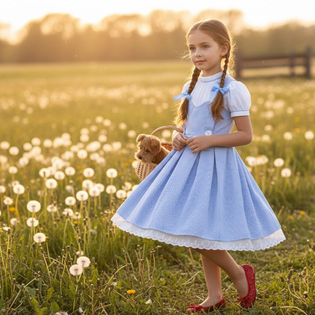 dorothy wizard of oz dress Girls Dorothy Wizard of Oz Inspired Costume – The Fairy Shop