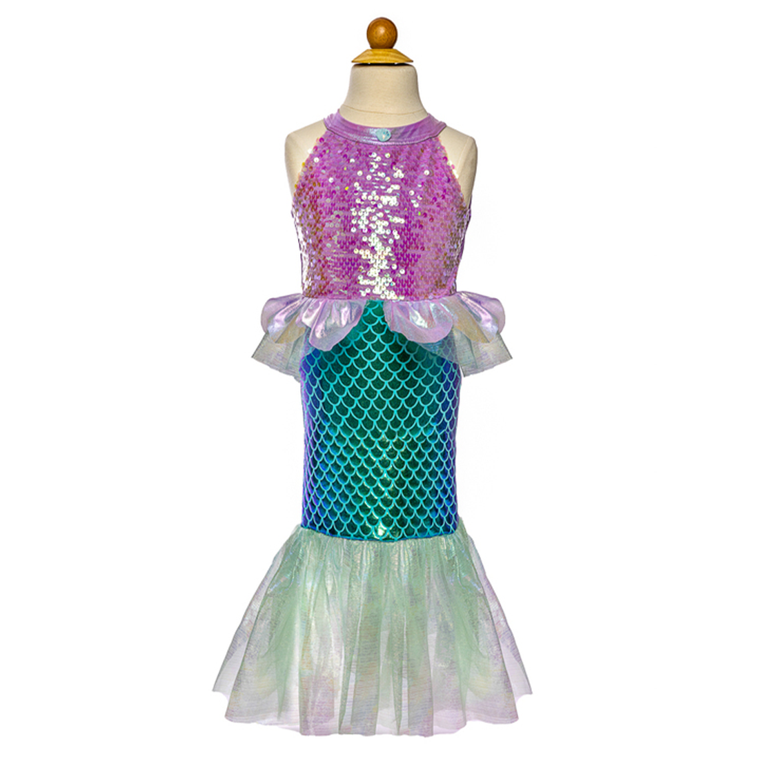 Girls Mermaid Dress 3-6 Years