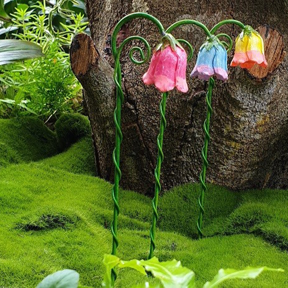 Glow in the Dark Flower Street Lamp