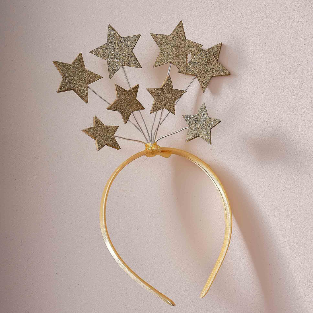 Gold Star Christmas Headband