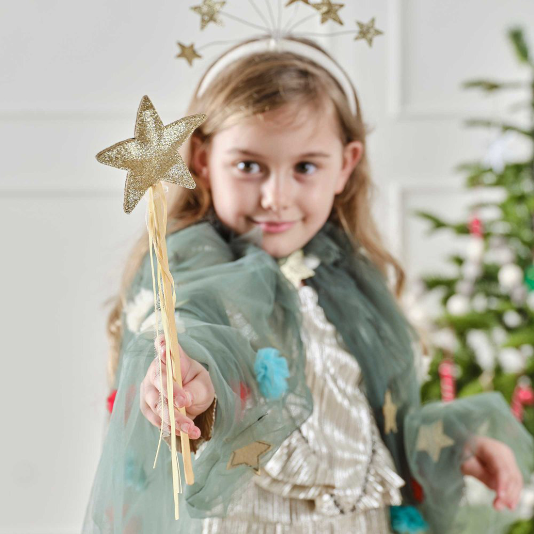Gold Star Fairy Wand