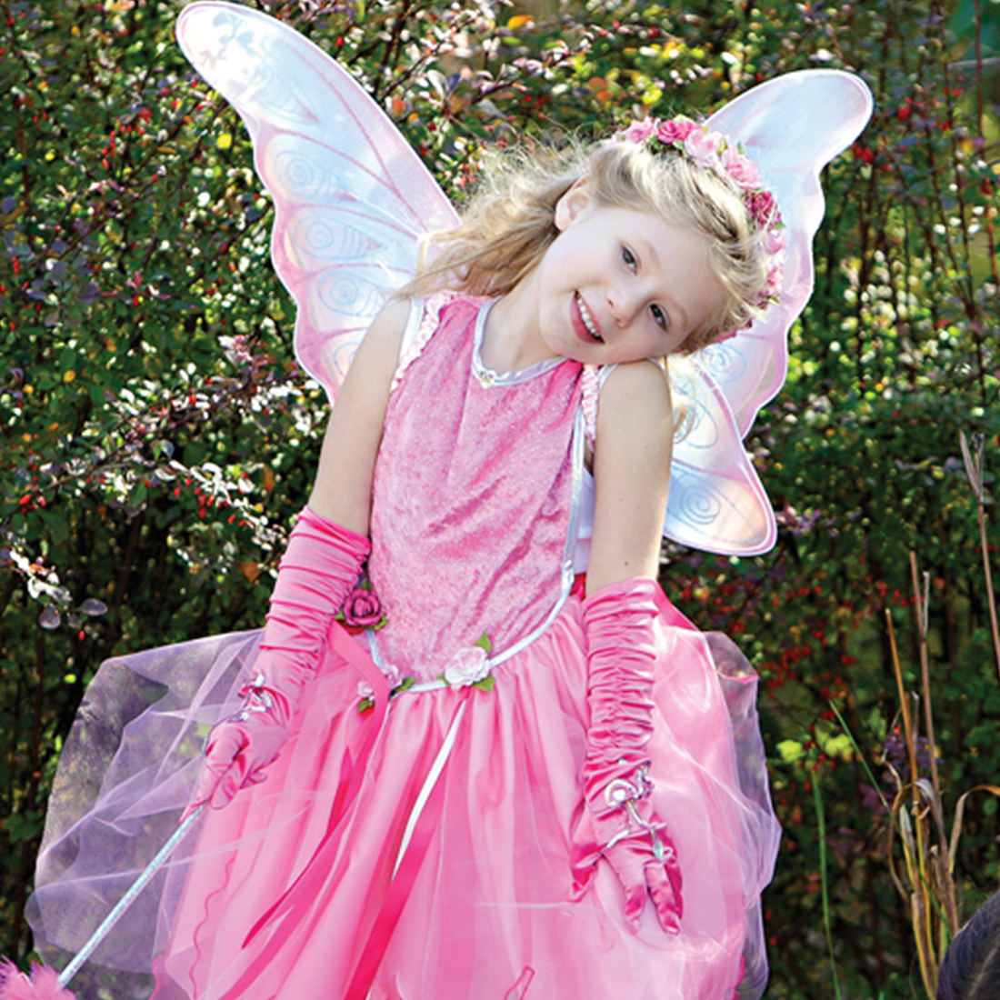 Great Pretenders Glitter Rainbow Wings